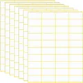 Produktbild: Etiketten Selbstklebend 38 x 19 mm 600 Stück Universal Adressetiketten Büro
