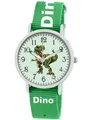 Produktbild: Brecjon Kinder Armbanduhr Jungen Jungenuhr Kids Dinosaurier T Rex Leucht Zifferblatt 5ATM Wasserdicht Textil Armband Dino Aufdruck 5201