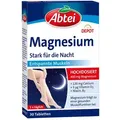 Produktbild: Abtei Magnesium Stark für die Nacht Depo 30 St