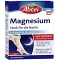 Produktbild: Abtei Magnesium Stark für die Nacht Depot Tabl.TF 30 St
