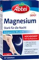 Produktbild: Abtei Magnesium Nacht entspannte Muskeln Schlaf hochdosiert 30Tabletten