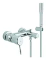 Produktbild: Grohe Concetto Einhand-Wannenbatterie mit Brausegarnitur - Chrom - 32212001