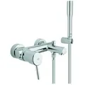 Produktbild: Grohe Concetto Wannenarmatur 32212001 Aufputz, mit Brausegarnitur, chrom