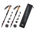 Produktbild: Steinwood Premium Carbon Wanderstöcke Teleskop - Trekkingstöcke Damen & Herre…
