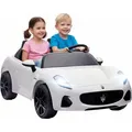 Produktbild: AIYAPLAY Kinder Elektroauto 12V 2-Sitzer Kinderauto mit 2,4 GHz Fernbedienung, 2 Motor, Elektrofahrzeug mit Federung, Musik, MP3-Player, USB, Hupe,... - Weiß