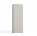 Produktbild: MAGOWA Badkommode Hochschrank Badezimmerschrank funktional H174 cm x B60 cm x T30 cm, Das grifflose TIP-ON Öffnungssystem