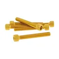 Produktbild: Schraubensatz 6 Stück Innensechskant Alu Gold - M6X45 für Tauris Ducati