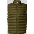 Produktbild: Tommy Hilfiger Regular Fit Steppweste mit Logo-Stitching in Gruen, Größe M