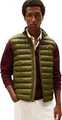 Produktbild: Tommy Hilfiger Herren Weste Packable Recycled Vest Stehkragen, Grün (Huntsman Green), M