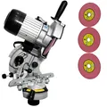 Produktbild: YERD® V3 Jolly Evo, Profi Kettenschärfgerät Motorsäge-Ketten, inkl. 3 Schleifscheiben, Sägeketten von Stihl, Husqvarna, Dolmar usw...