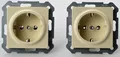 Produktbild: 2x Siemens Schuko-Steckdose-elektroweiß 5UB1551