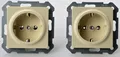 Produktbild: 2x Siemens Schuko-Steckdose-elektroweiß 5UB1551