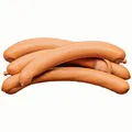 Produktbild: Food-United knackige Wiener Würstchen 900g 9 Stück Wiener Wienerli Frankfurter Würstel im Naturdarm-Saitling traditionell über Buchenholz geraucht fein im Aroma und Geschmack
