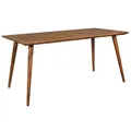 Produktbild: WOHNLING Esstisch sheesham rechteckig, 4-Fuß-Gestell sheesham, 120,0 x 60,0 x 76,0 cm