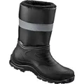 Produktbild: Winterschlupfstiefel Skagen Gr.42 schwarz PVC/Nyl.m.Reflexstreifen - Schwarz - 42