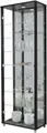 Produktbild: fif möbel Vitrine OPTIMA Standvitrine/Glasvitrine 2x Glastür,perfekt für Sammler,Sammlervitrine