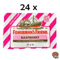 Produktbild: Fisherman`s Friend Menthol-Pastillen Raspberry - 24x 25g Himbeere