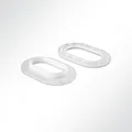 Produktbild: LYSEL® Ovalöse 40x21mm Kunstsoff Plastik Nylon LKW-Plane PKW-Plane Planenösen (1 Stück)