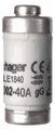 Produktbild: HAGER LE1840 - Sicherungseinsatz D02 E18 40A 400V gG mit Kennmelder
