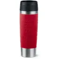 Produktbild: emsa Isolierbecher Travel Mug Classic 500 ml Edelstahl Rot Dunkelrot L (Large)