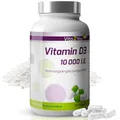 Produktbild: Vita2You Vitamin D3-10.000 IE - 120 Kapseln - Hochdosiert - 10 Tagesdosis - 1000 I.E. pro Tag - Premium Qualität - Made in Germany