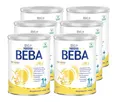 Produktbild: BEBA Junior 1+ Milchgetränk ab dem 1. Geburtstag, Mit HMO, Altersgerecht angepasster Proteingehalt, Nur Laktose, Ohne Palmöl, Ohne Fischöl, Kleinkindnahrung, Baby-Milchpulver, 6er Pack (6 x 800g)