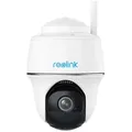 Produktbild: Reolink Argus Series B430 akkubetriebene kabellose 5 MP Dualband WLAN-Überwachungskamera mit Schwenk- und Neigefunktion - Weiß