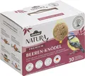 Produktbild: Dehner Natura Premium Meisenknödel mit Netz, Beerenknödel, ganzjähriges Wildvogelfutter proteinreich / energiereich, 30 Stück je 90 g (2.7 kg), Karton aus FSC®-er Produktion