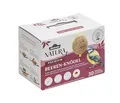 Produktbild: Dehner Natura Premium Meisenknödel mit Netz, Beerenknödel, ganzjähriges Wildvogelfutter proteinreich / energiereich, 30 Stück je 90 g (2.7 kg), Karton aus FSC-zertifizierter Produktion