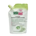 Produktbild: Sebamed seifenfreie flüssig Wasch Emulsion Olive Nachfüllbeutel 400ml