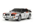 Produktbild: Tamiya 300051615 Audi Quattro A2 Karosserie 1:10 TT-02 Rally unlackiert