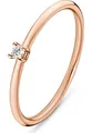 Produktbild: CHRIST Damen-Damenring 1 Diamant 54, Roségold 32017650