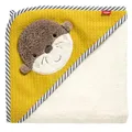 Produktbild: Fehn Kapuzenbadetuch Otter – Bade-Poncho aus Frottee mit Kapuze und niedlichem Otter Motiv – saugstark & kuschelweich – für Babys und Kleinkinder ab 0+ Monaten