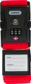 Produktbild: Abus Kofferband mit Schloss 620TSA/192 rot