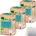 Produktbild: Edeka BIO Haferflocken extra zart 3er Pack 3x500g Packung usy Block