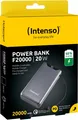 Produktbild: Intenso Powerbank F20000 PD 3.0 20000 mAh 1x USB Typ A und C OUT grau