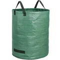Produktbild: BigDean Gartensack 1X 272l Gartensack Laubsack Gartenabfallsack stabil - Gartensäcke für Gartenabfälle - Laubsäcke Rasenschnitt - Grünschnittsäcke faltbar, groß, robust aus Polypropylen-Gewebe 150GSM