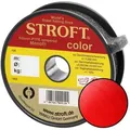 Produktbild: Stroft Angelschnur STROFT Color Monofile Angelschnur Rot, 100 m Länge, 0.50 mm Fadendurchmesser, (1-St), 19.0kg Tragkraft rot 100 m