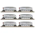 Produktbild: TRIX H0 Güterwagen TRIX H0 24911 H0 6er-Set US Hopper Cars der BNSF