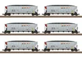 Produktbild: Trix 24911 H0 US Hopper Car-Set BNSF
