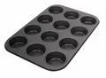 Produktbild: Dr. Oetker Muffinform Ø 7 cm 12er Mini Muffinblech TRADITION Stahlblech Schwarz