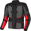 Produktbild: SHIMA Hero 2.0 wasserdichte Motorrad Textiljacke, schwarz/rot, L