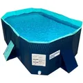 Produktbild: Starlyf Foldable Pool, Planschbecken, faltbarer Pool ohne Aufblasen, langlebig & robust, 348 Liter, 107cmx166cm