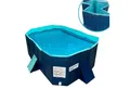 Produktbild: Starlyf Planschbecken Foldable Pool, (3 Varianten, 1-tlg., 348 Liter, 600 Liter & 1000 Liter), faltbarer Pool ohne Aufblasen, langlebig & robust