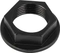 Produktbild: tecuro Gegenmutter mit IG 1/2 Zoll - PP schwarz