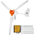 Produktbild: VEVOR 800 W windkraftanlage 12 V Windgenerator 3-Blatt-Windkraftgenerator mit MPPT-Regler einstellbare Windrichtung und 2,5 m/s Startwindgeschwindigkeit geeignet für Zuhause Bauernhof Wohnmobile Boote