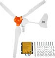 Produktbild: VEVOR 800 W windkraftanlage 12 V Windgenerator 3-Blatt-Windkraftgenerator mit MPPT-Regler einstellbare Windrichtung und 2,5 m/s Startwindgeschwindigkeit geeignet für Zuhause Bauernhof Wohnmobile Boote