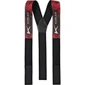 Produktbild: KÜBLER Hosenträger Forest rot/schwarz Breite 50 mm