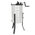 Produktbild: LYSON 2-Waben Honigschleuder Diagonalschleuder Ø400 Manuelle Honeyextractor Tangentialschleuder mit Handantrieb für 2 Rähmchen D, LN, WL, AP Universal Edelstahl Imkerei Bienenzüchter BASIC LINE