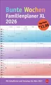 Produktbild: Bunte Wochen Familienplaner XL 2026 Heye Kalender Bürokalender Heye 14 S. 2026